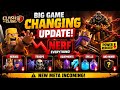 Biggest nerf in clash of clans history 😱air attackers😂.