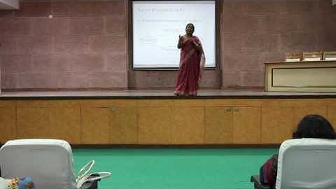 Lecture by Prof. Saroj Kaushik, CSE Department, IIT Delhi Part-6