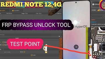 Xiaomi Redmi Note 12 4G  23021RAA2 FRP Bypass Unlock Tool