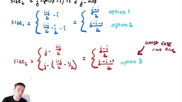 Recurrence Relations 3 -  Binary Search