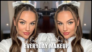 EVERYDAY MAKEUP ROUTINE | easy and timeless + sharing ALL my tips &amp; tricks!