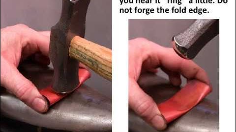 Centered line fold (Foldforming)