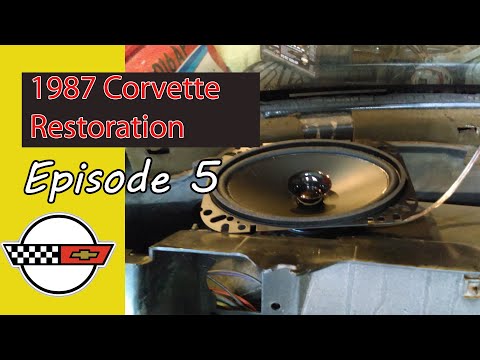 1987 Chevy Corvette Restoration: Episode 5- $20 Radio Install