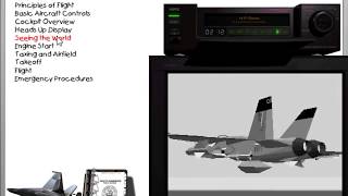 F/A-18 Precision Strike Fighter - Intro and Training Part 1: Take off screenshot 2