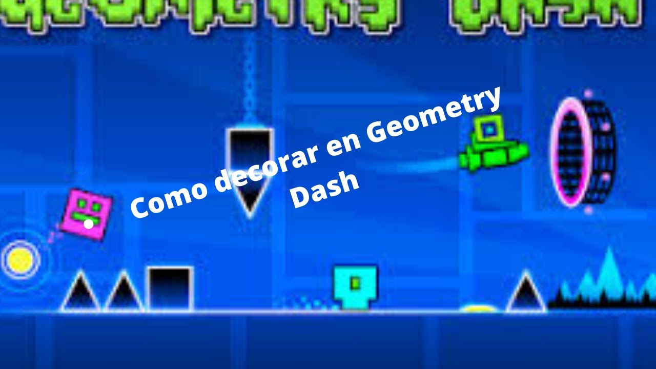 Como DECORAR en GEOMETRY DASH #2 - YouTube