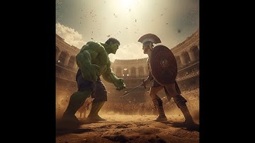 "Gladiator Hulk vs Scorpion Warrior .Epic AI Arena Battle | Trending AI Fight Video 2025"