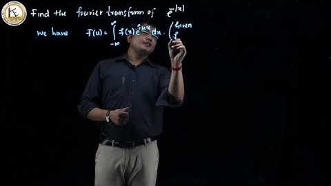Fourier Transform part 5 Engineering Mathematics