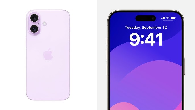 iPhone 16 in Lavender