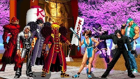 [KOF Mugen] Memorial Rumi Battle | NESTs Blood Team vs Super Fatal Fury Team  [ 4vs4 ]