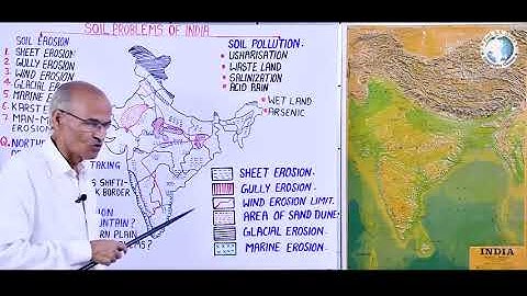 Soil Problems of India | Part- 39 | Prof. SS Ojha Geography Lectures