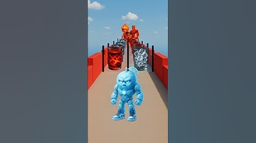 Udin Din Dun vs Build a Queen Run, Who will win? #shorts