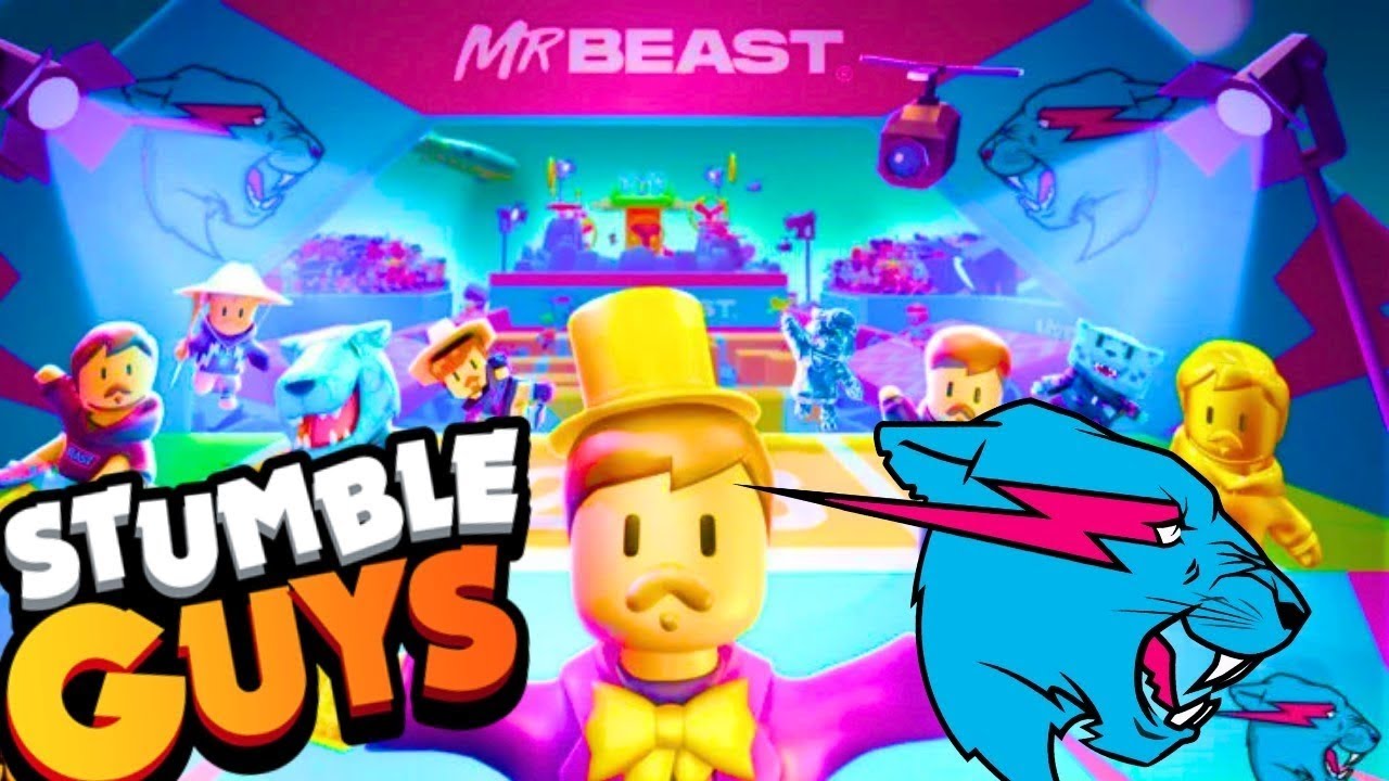 ¡stumble guys nueva actualización Mr.Beast! - YouTube