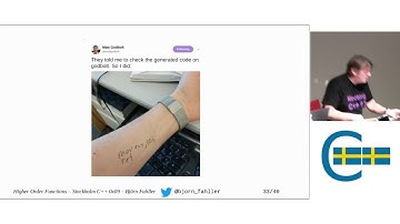 Björn Fahller - Higher order functions for ordinary developers