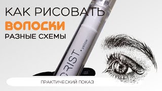 видео: Как рисовать волоски? СХЕМЫ УКЛАДКИ картинка: Как рисовать волоски? СХЕМЫ УКЛАДКИ