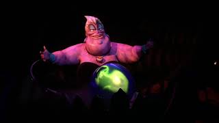 Under The Sea Journey Of The Little Mermaid - Stopped In Front Of Ursula Animatronic