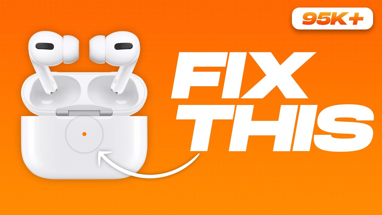 ordlyd Optimistisk fårehyrde AirPods flashing orange? How to fix it - iGeeksBlog