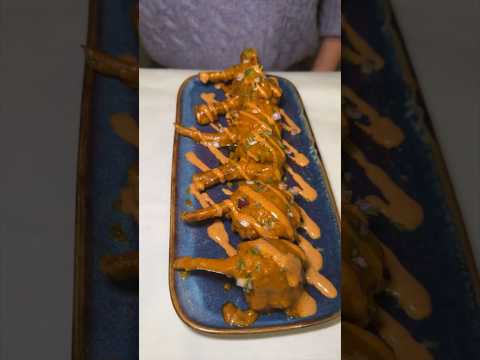 The BUTTER CHICKEN LOLLIPOPS From Mumbai Dreams In Nyack NY Are Incredible DEVOURPOWER