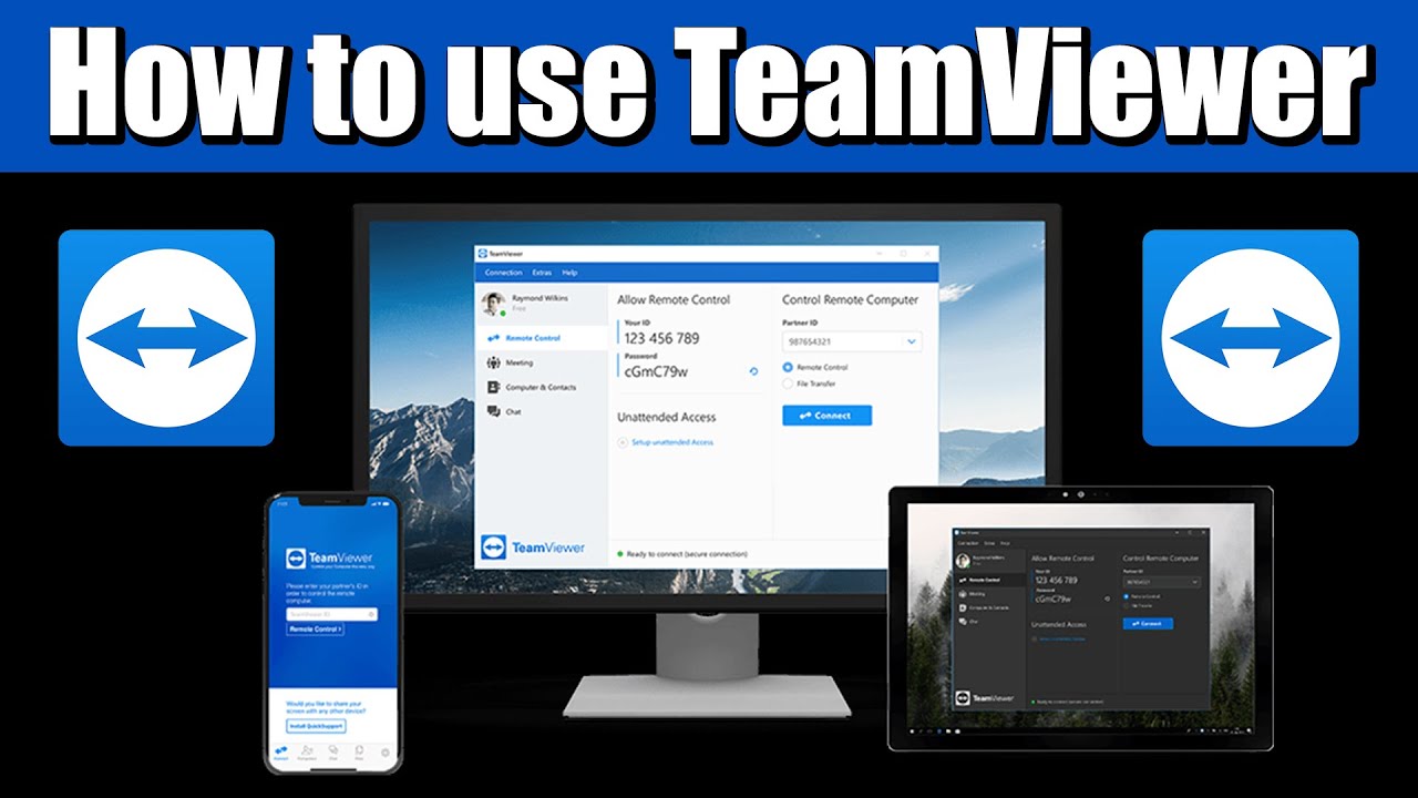  New  How to use Team Viewer 2021 (4k)