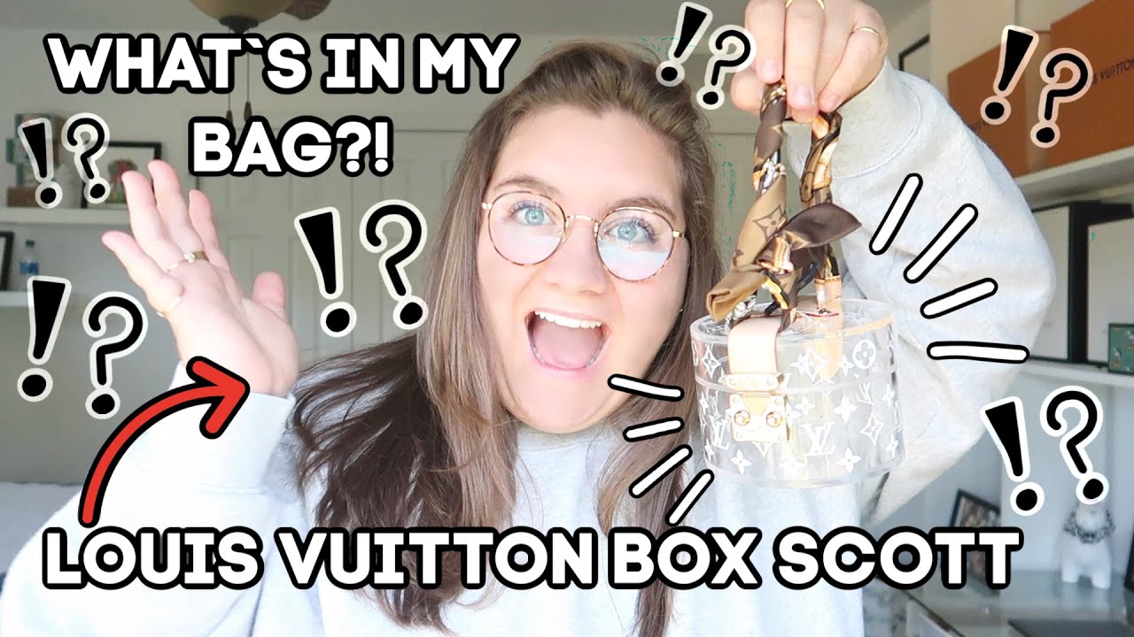 LOUIS VUITTON BOX SCOTT - WHAT`S IN MY BAG?! 