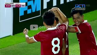 INDONESIA 9 VS 0 CHINA TAIPE | HIGHLIGHT AFC U23 ASIAN CUP QATAR 2024 QUALIFIER