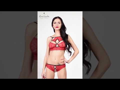 INTIMNESI - БРАЛЕТТ КРУЖЕВНОЙ УДЛИНЕННЫЙ EROLANTA LINGERIE COLLECTION