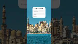Which Egyptian City is this? #citynews #travel #cities  #egyptian #egypt