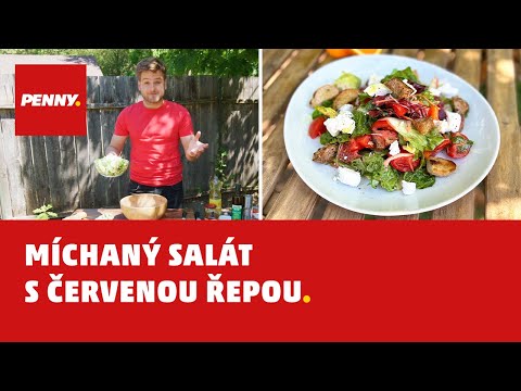 RECEPT – Míchaný salát s červenou řepou