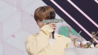 WHEN JUNGWOO CRIED | GOOD BYE 쇼! 음악중심