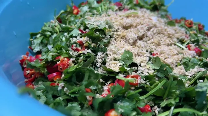 Banana Lea traditional Hmong style with fish sauce #2