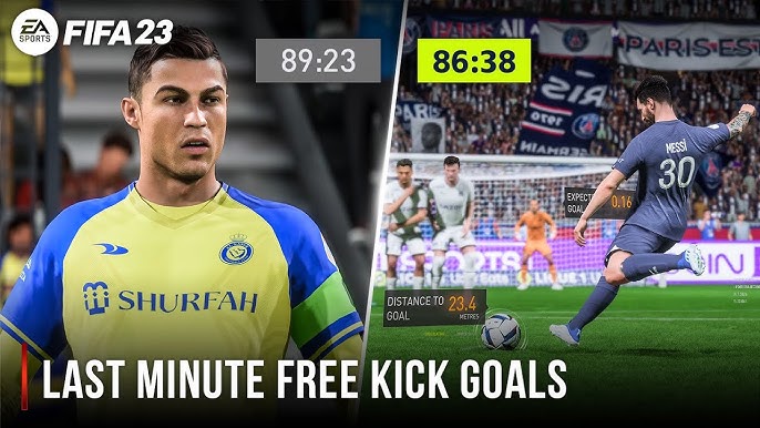 FIFA 23 vs EFOOTBALL 23 - HAALAND CELEBRATION MEDITATION #fifa23 #efoo