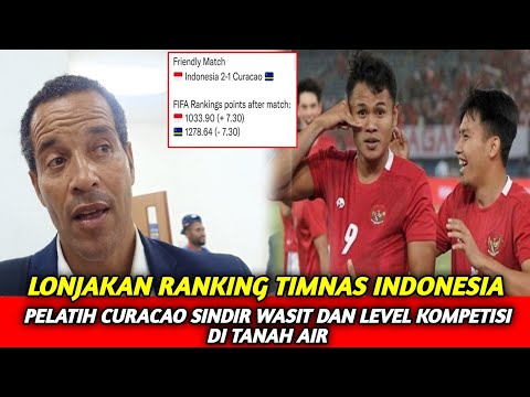 🔴 Tak Terima ! Pelatih Curacao Sindir Keputusan Wasit Dan Level Kompetisi Di Indonesia
