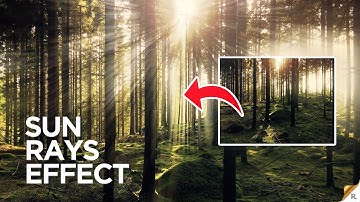 How To Create Sun Rays Effect in Photoshop