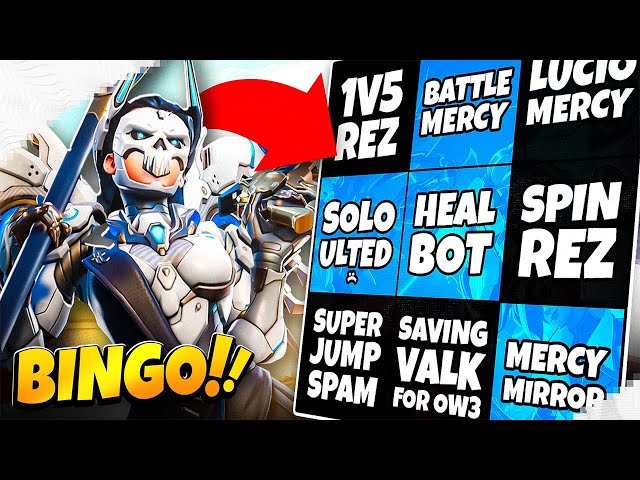 MERCY BINGO RETURNS!! | Overwatch 2 class=