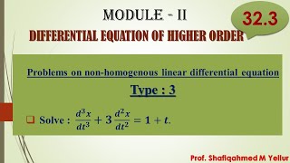 3 Problem Type 3 𝒅𝟑 𝒙𝒅𝒕𝟑 𝟑 𝒅𝟐 𝒙𝒅𝒕𝟐 𝟏𝒕 18Mat41