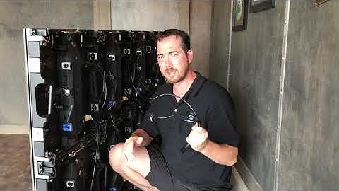 ADJ AV3 video wall disassembly