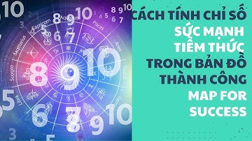 Cách Tính Chỉ Số Sức Mạnh Tiềm Thức Trong Bản Đồ Map For Success | Kaizen Bản Thân
