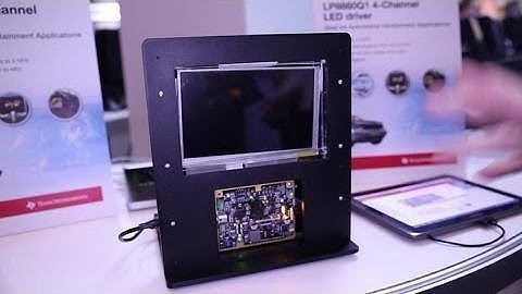 Automotive LCD Backlight Driver for Cluster or Infotainment Application