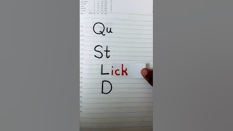 Thumbnail of fUn 2 RhyMe😮Word making Dirty mind 🫣 #handwriting #trendingshorts #words #calligraphy#fun2rhyme