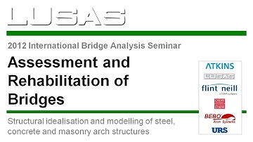 LUSAS assessment and rehabilitation of bridges : Structural idealisation