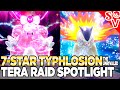 Blissey &amp; 7-Star Mini-Mark Typhlosion *OVER* Tera Raid Spotlight in Pokemon Scarlet and Violet