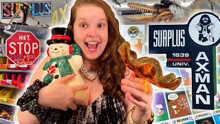$10 Thrift Challenge + Ax Man Surplus = The Weirdest Honey Hole in the Twin Cities, MN!
