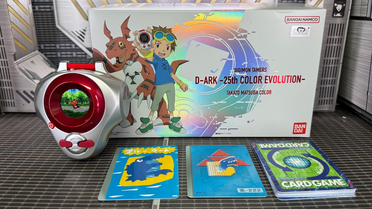 Digimon Tamers D-ARK 25th Color Evolution Review & Tutorial