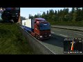 ETS2 Mercedes-Benz realistic truck driving  PXN V9+ SHIFTER PEDAL WHEEL