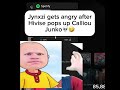 Jynxzi crashes out after Hivise pops up Caillou version of him 🤣