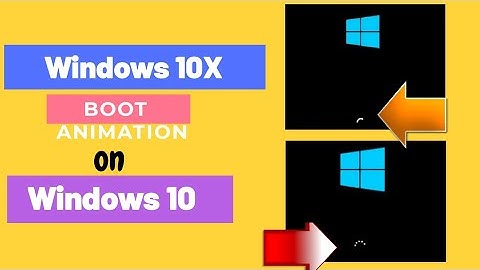 Enable Windows 10X boot animation on Windows 10 |  Acer predator helios 300 and MSI gf63