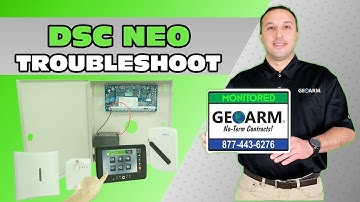 DSC PowerSeries Neo: How to Check Troubles using Touchscreen?