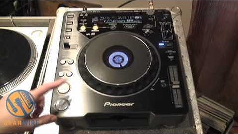 Pioneer CDJ1000 MK3: Getting Touchy-Feely In Vinyl Mode