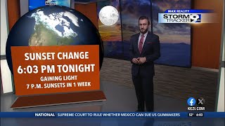 Daylight Savings Time to bring sunset time after 7 p.m.