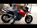 Aprilia Dorsoduro 750 SM Titanium Exhaust Sound