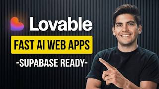 Lovable + Supabase Tutorial: Connecting a Live Database with No Code! ⚡